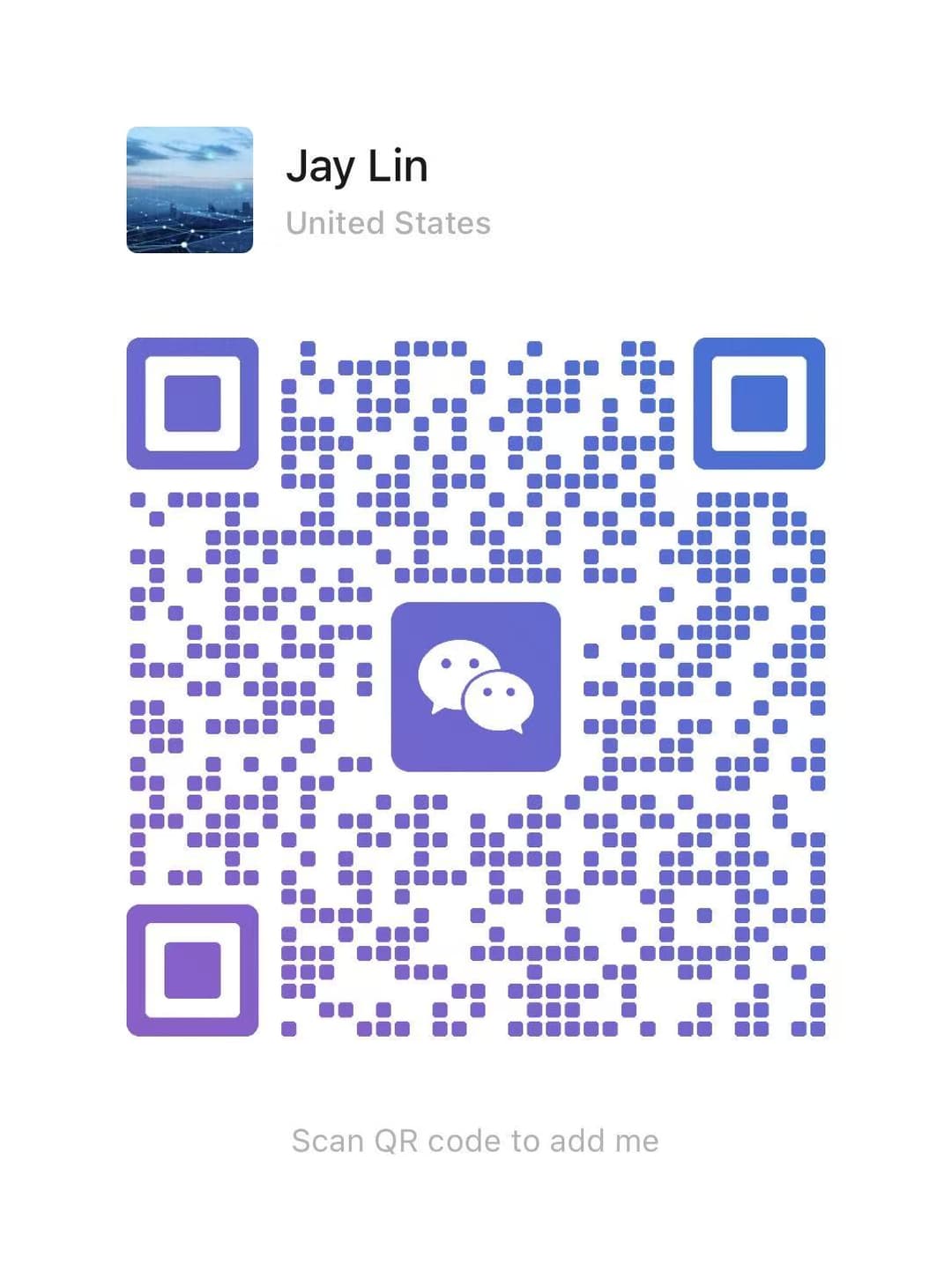WeChat QR Code - Sales Department